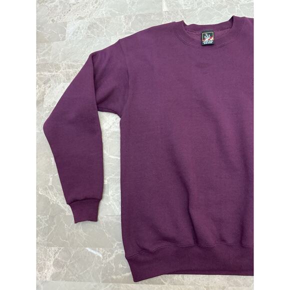 Vintage Olympic Sweatshirt Mens Purple JC Penney USA Embroidered Size Medium - Picture 2 of 10